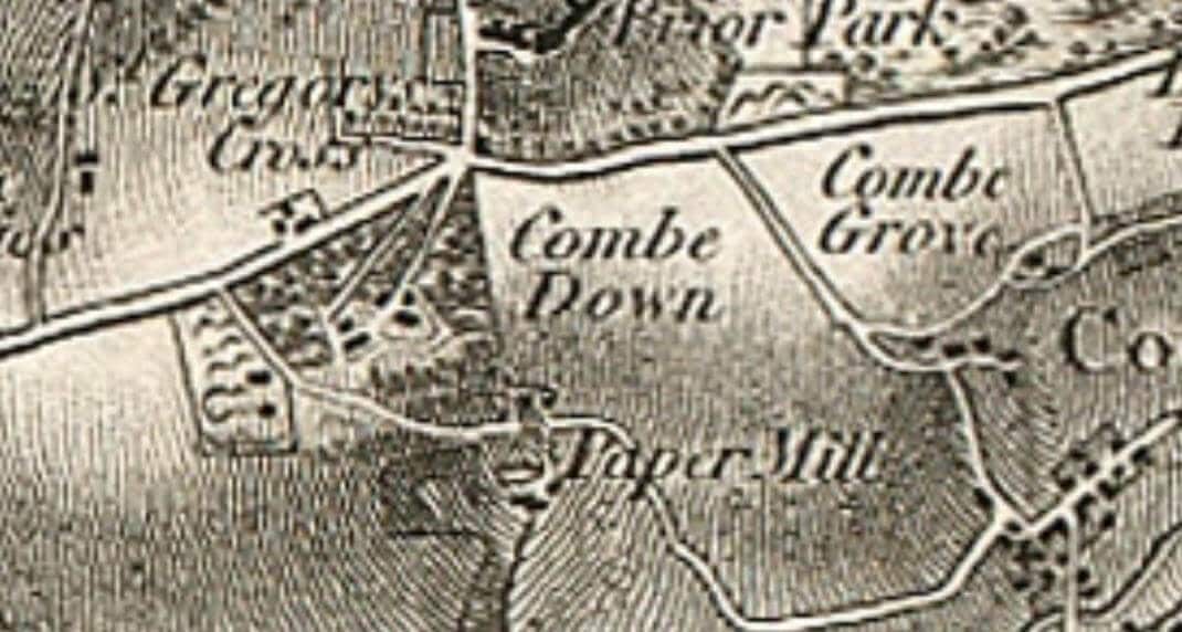 Detail from Ordnance Survey First Series, Sheet 19 1817, 1 to 63360
