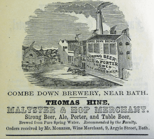 Combe Down Brewery 1862