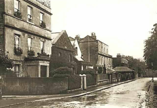 From 109 to 117 Church Road, Combe Down about 1925