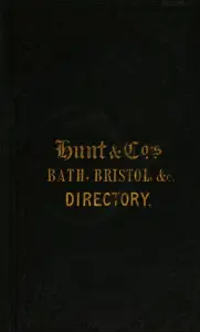 Hunt and Co directory 1848