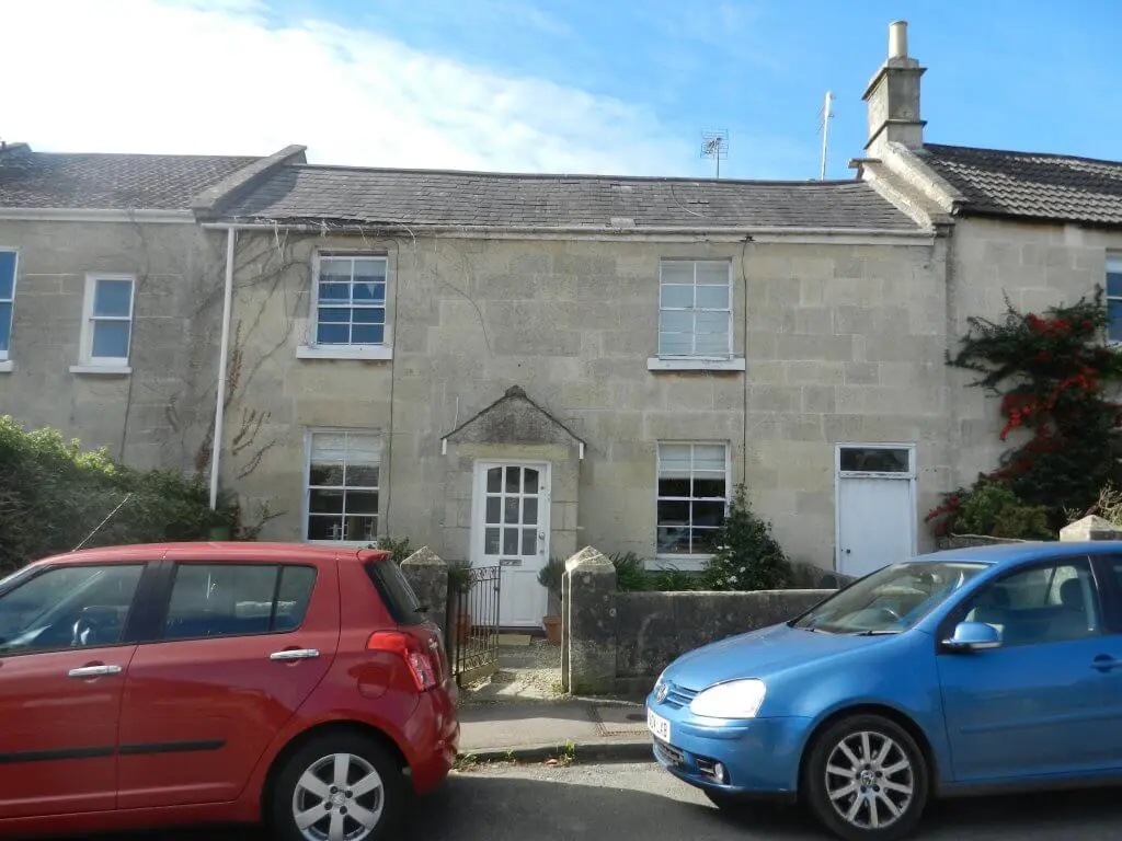 26 Combe Road, Combe Down - formerly a beer house - now a private house