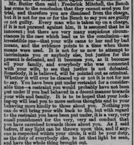 Frederick Mitchell magistrates speech - Bath Chronicle and Weekly Gazette - Thursday 13 September 1877