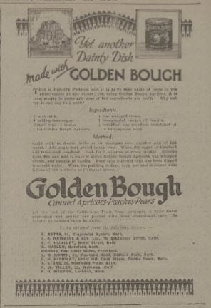 golden bough and entry hill stores bath chronicle and weekly gazette saturday 23 february 1924