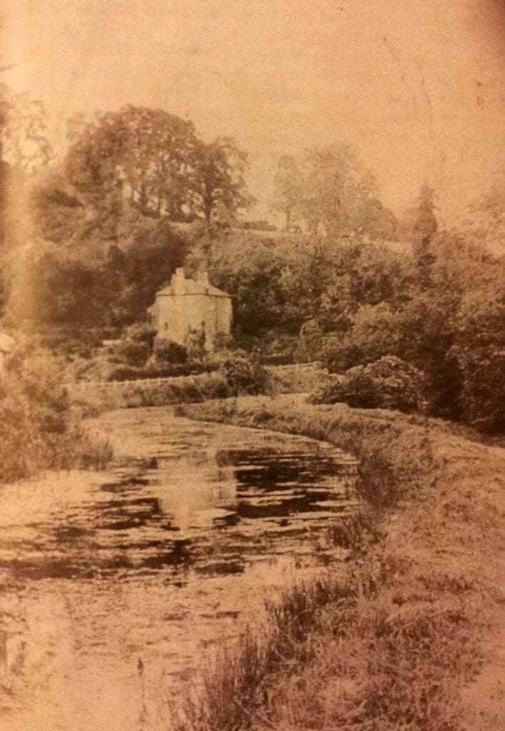 Somerset Coal Canal and Tucking Mill House early 1900s