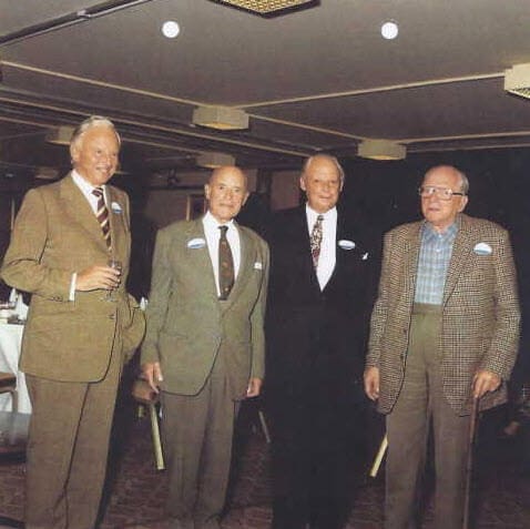 Arnold, William, Donald, Charles Hagenbach (L to R) in 1984
