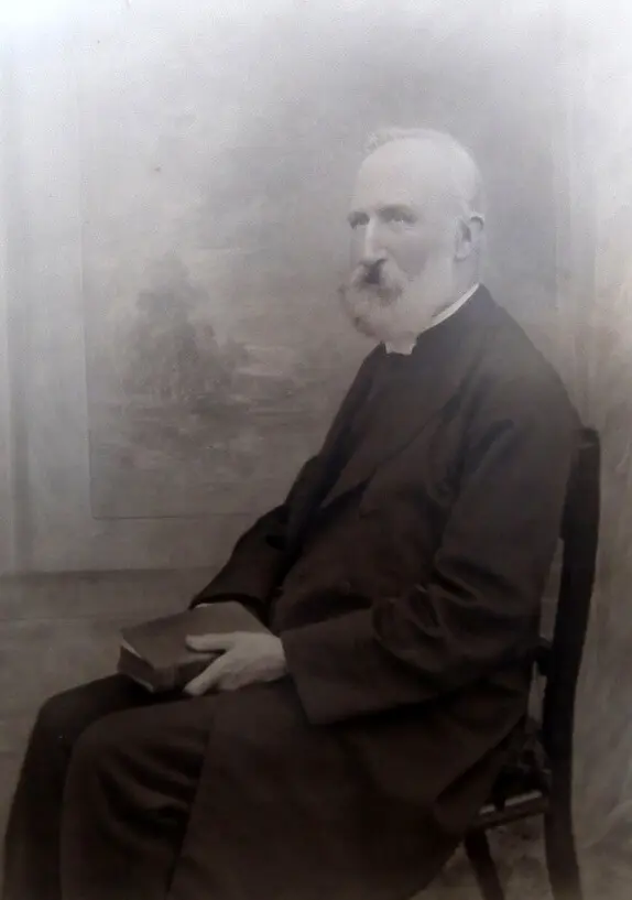 The Rev Francis Pocock (1829 - 1919), vicar of Monkton Combe (1863 - 1877) and founder of Monkton Combe school