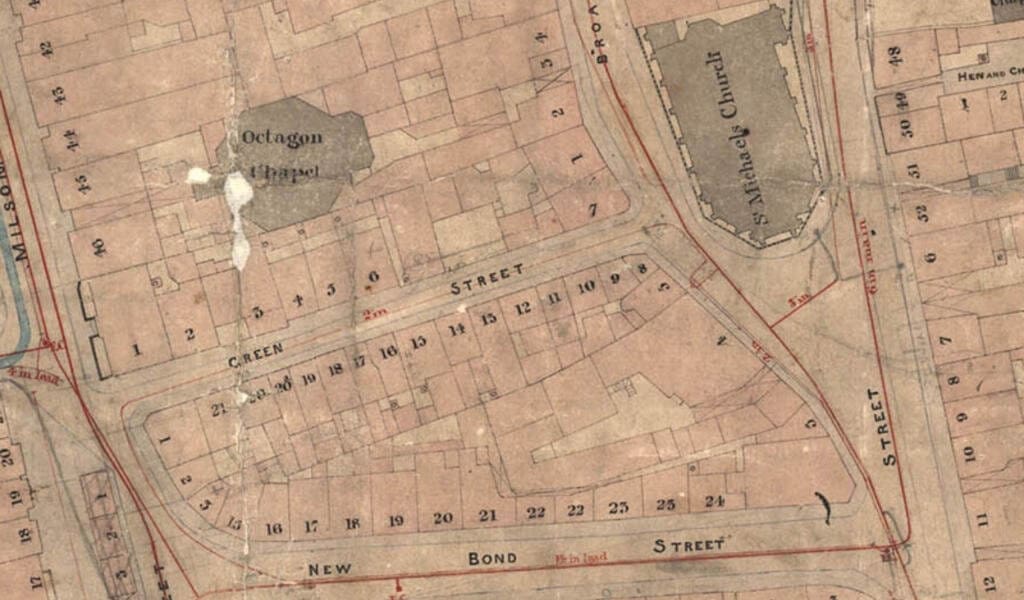 A part of Cotterell's map