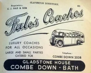 Fale's advert 1952 - 1955 P O Directories