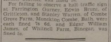 Stanley Warren, Combe Grove farm - Western Daily Press - Wednesday 27 April 1938
