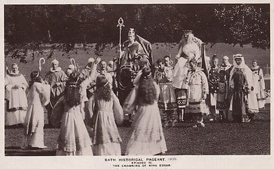 The Crowning of King Edgar, Bath Pageant 1909