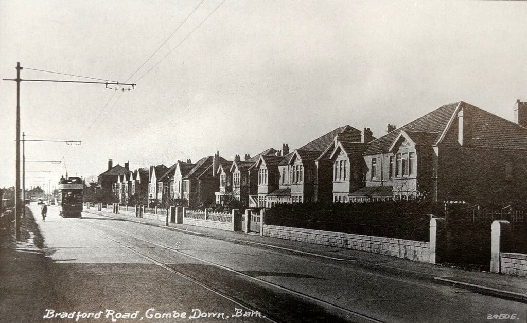 Bradford Road, Combe Down about 1930