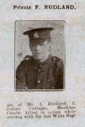 F Rudland - Bath Chronicle and Weekly Gazette - Saturday 2 June 1917