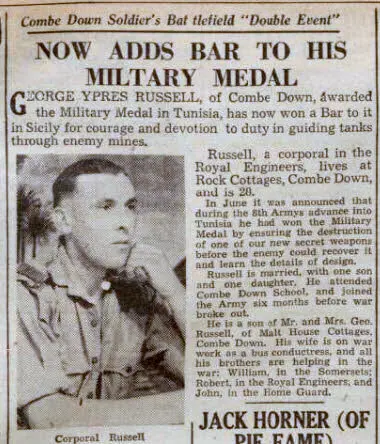George Ypres Russell - Bath Chronicle and Weekly Gazette - Saturday 23 October 1943