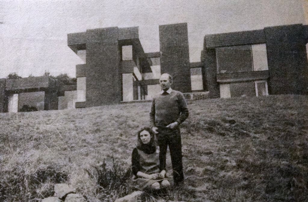 John and Vivien Womersley at Valley Spring in 1972
