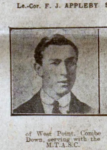 L Corp F J Appleby - Bath Chronicle and Weekly Gazette - Saturday 15 May 1915