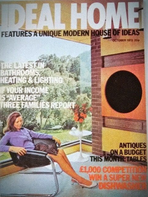 October 1972 Ideal Home cover for Valley Spring
