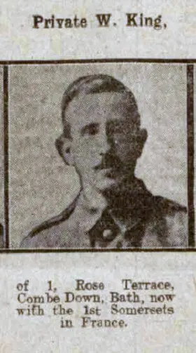 Private W King Bath Chronicle and Weekly Gazette - Saturday 19 June 1915