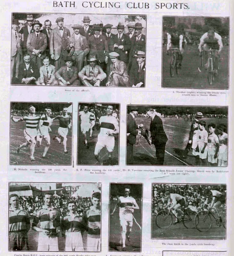 Bath cycling club - Bath Chronicle and Weekly Gazette - Saturday 14 June 1924