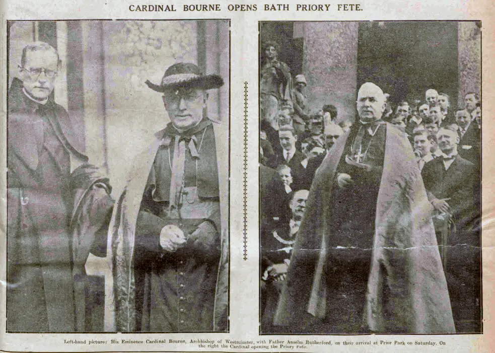 Cardinal Bourne opens fete - Bath Chronicle and Weekly Gazette - Saturday 12 June 1926