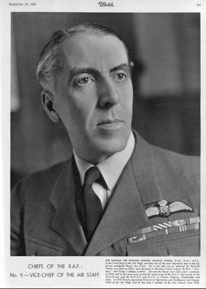 Chief of the RAF - The Sketch - Wednesday 25 September 1940