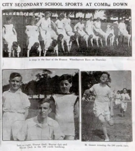 City secondary school sports - Bath Chronicle and Weekly Gazette - Saturday 6 June 1925