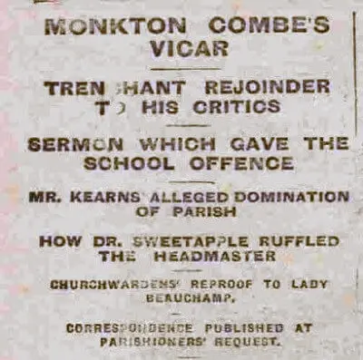 Extract from Warrington's sermon - Bath Chronicle and Weekly Gazette - Saturday 1 May 1920