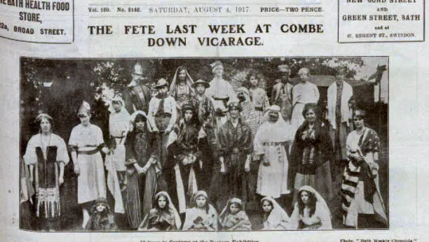 Fete at Combe Down vicarage - Bath Chronicle and Weekly Gazette - Saturday 4 August 1917