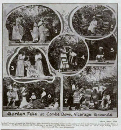 Garden fete at Combe Down vicarage - Bath Chronicle and Weekly Gazette - Saturday 23 July 1921