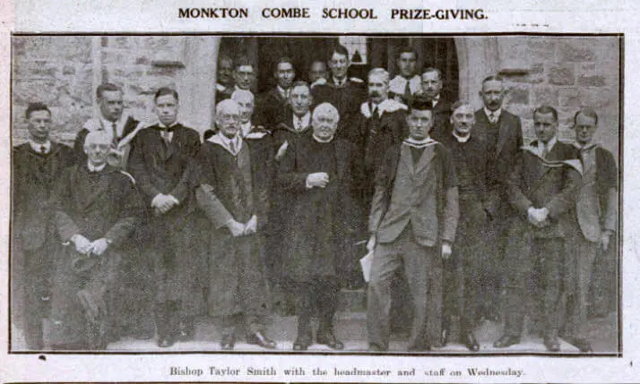 Monkton Combe school prize giving - Bath Chronicle and Weekly Gazette - Saturday 26 October 1929