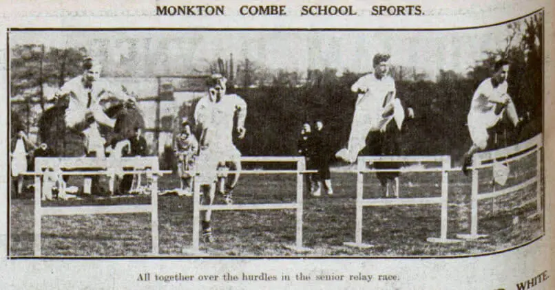 Monkton Combe school sports - Bath Chronicle and Weekly Gazette - Saturday 4 April 1931
