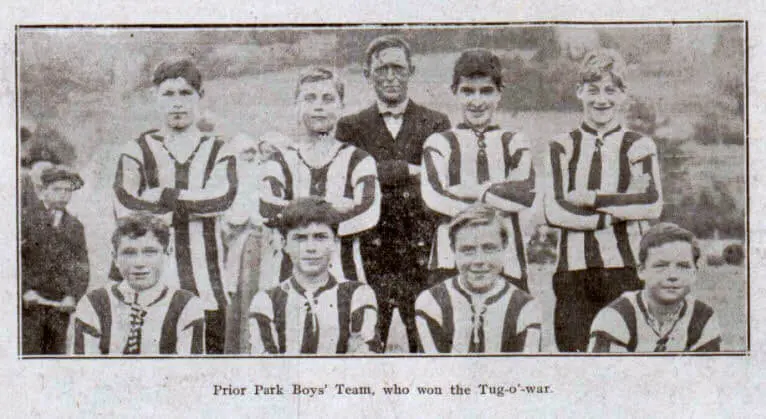 Prior Park boys team at Bath Comrades fete