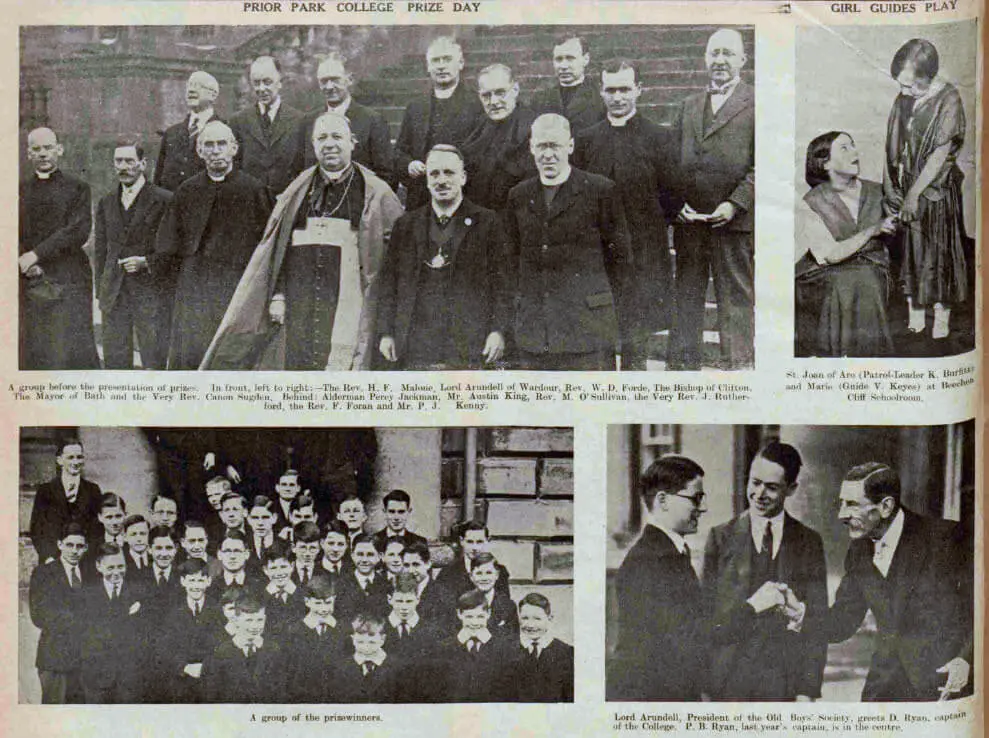 Prior Park college prize day - Bath Chronicle and Weekly Gazette - Saturday 26 March 1932