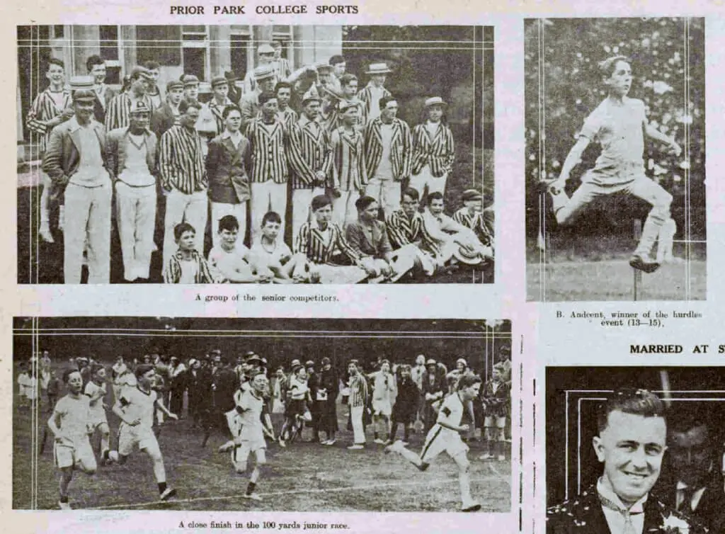 Prior Park college sports - Bath Chronicle and Weekly Gazette - Saturday 11 June 1932