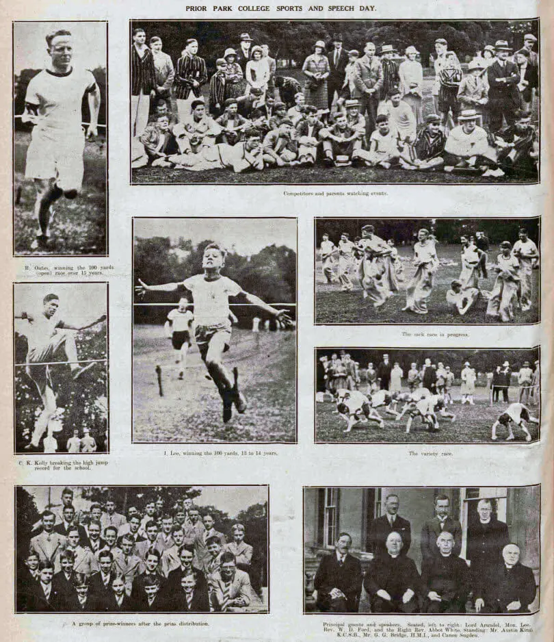 Prior Park College sports - Bath Chronicle and Weekly Gazette - Saturday 20 June 1931