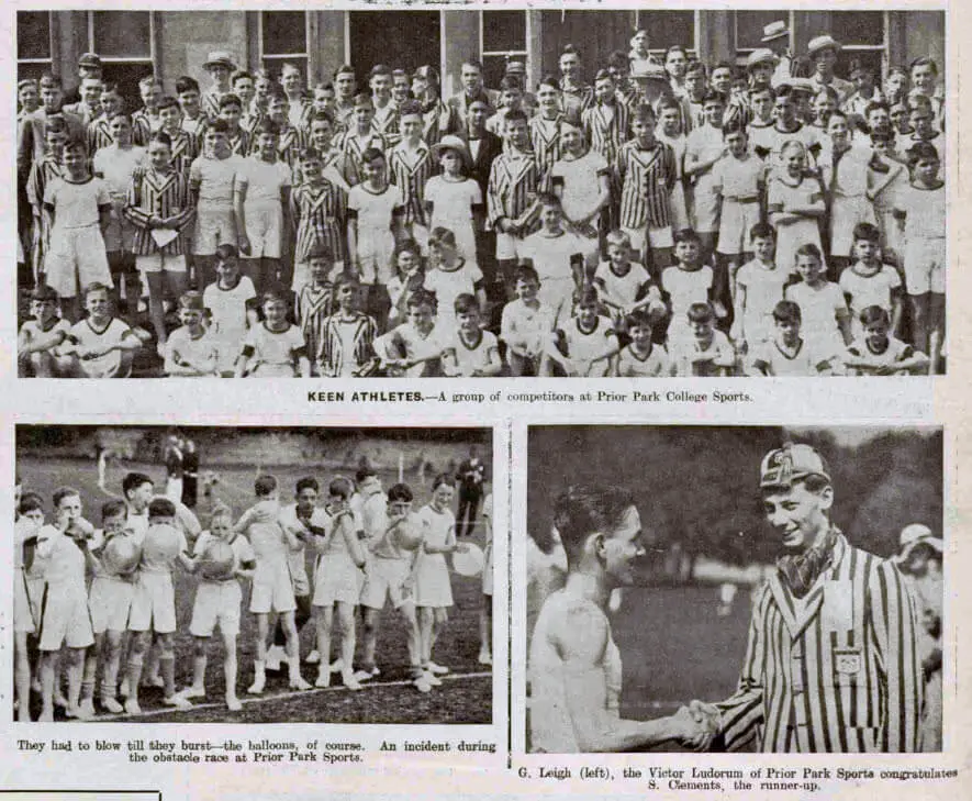 Prior Park college sports - Bath Chronicle and Weekly Gazette - Saturday 8 June 1935