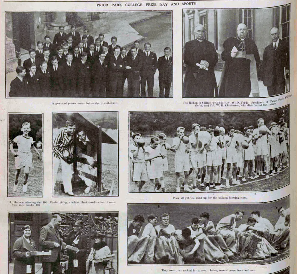 Prize day and sports at Prior Park - Bath Chronicle and Weekly Gazette - Saturday 13 June 1936