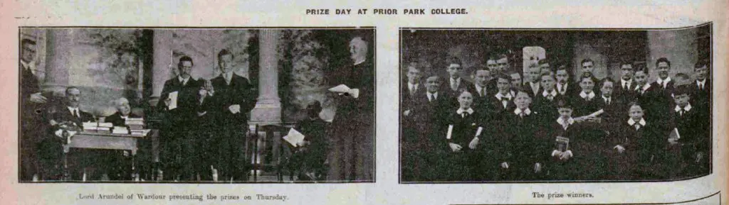 Prize day at Prior Park - Bath Chronicle and Weekly Gazette - Saturday 4 May 1929