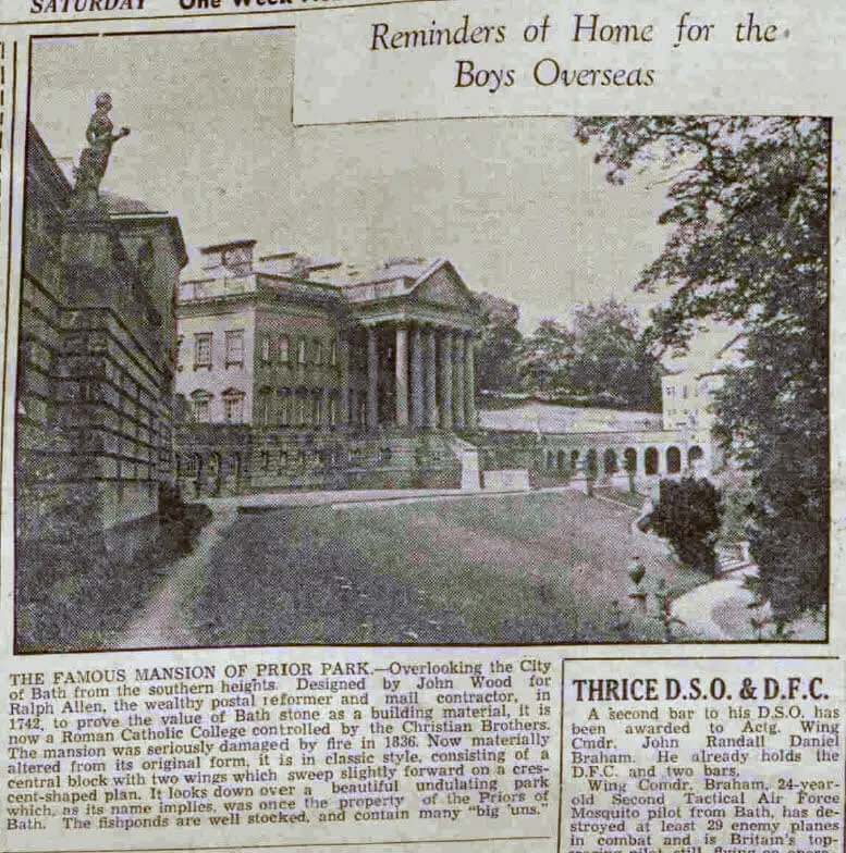 Reminder of home - Bath Chronicle and Weekly Gazette - Saturday 17 June 1944