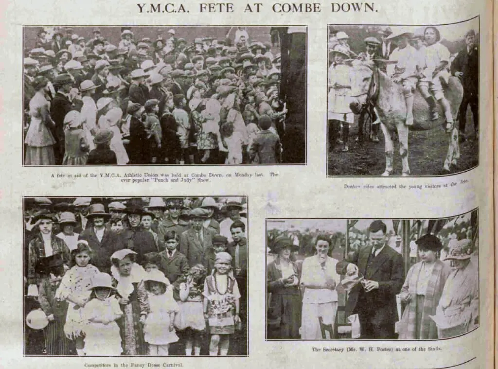 YMCA fete at Combe Down - Bath Chronicle and Weekly Gazette - Saturday 12 August 1922