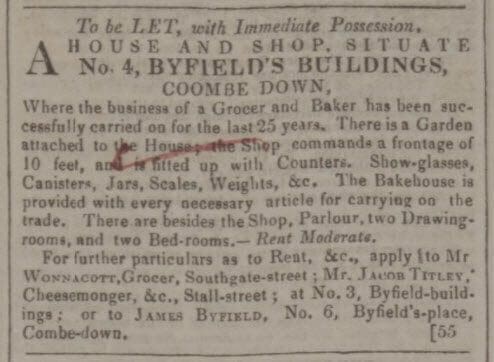 4 byfield buildings bath chronicle and weekly gazette thursday 22 september 1842