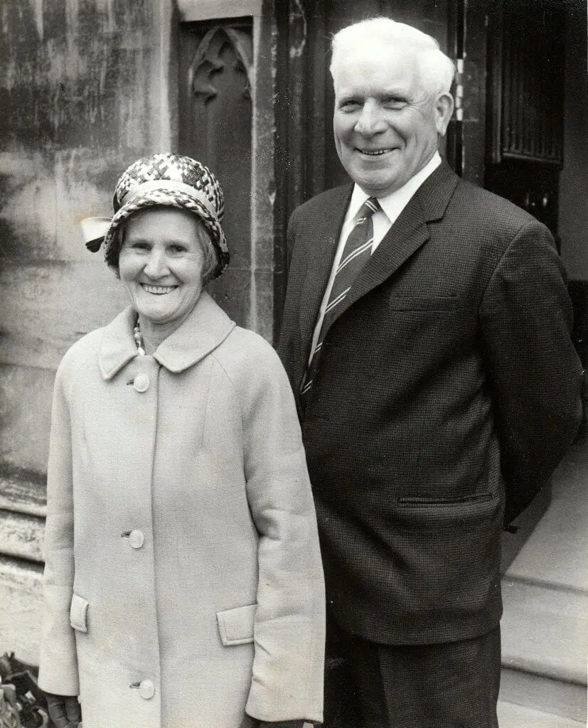 Albert and Gladys Miner in 1969