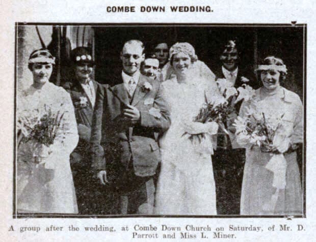 parrot miner wedding bath chronicle and weekly gazette saturday 5 may 1928