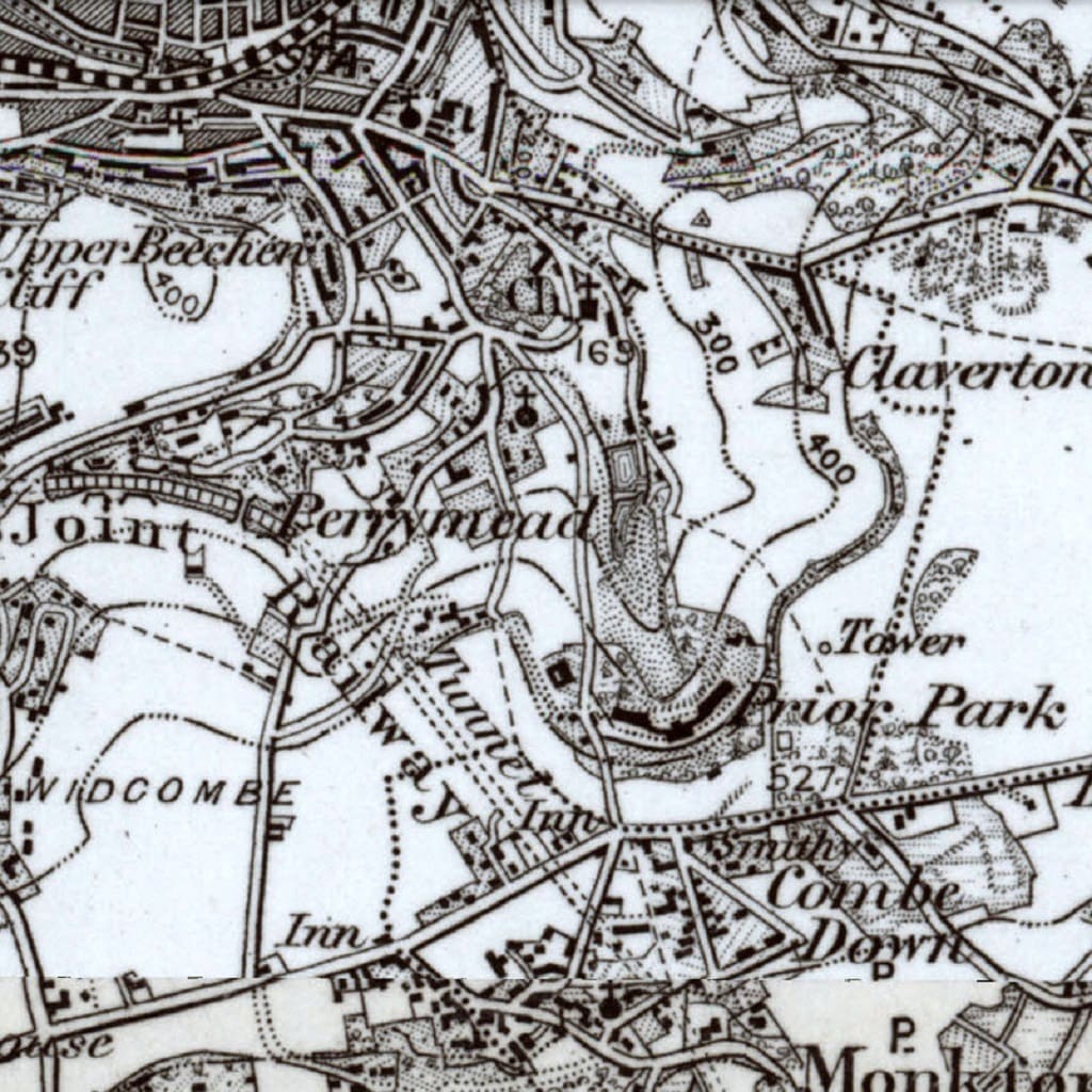 1898 map of Perrymead area
